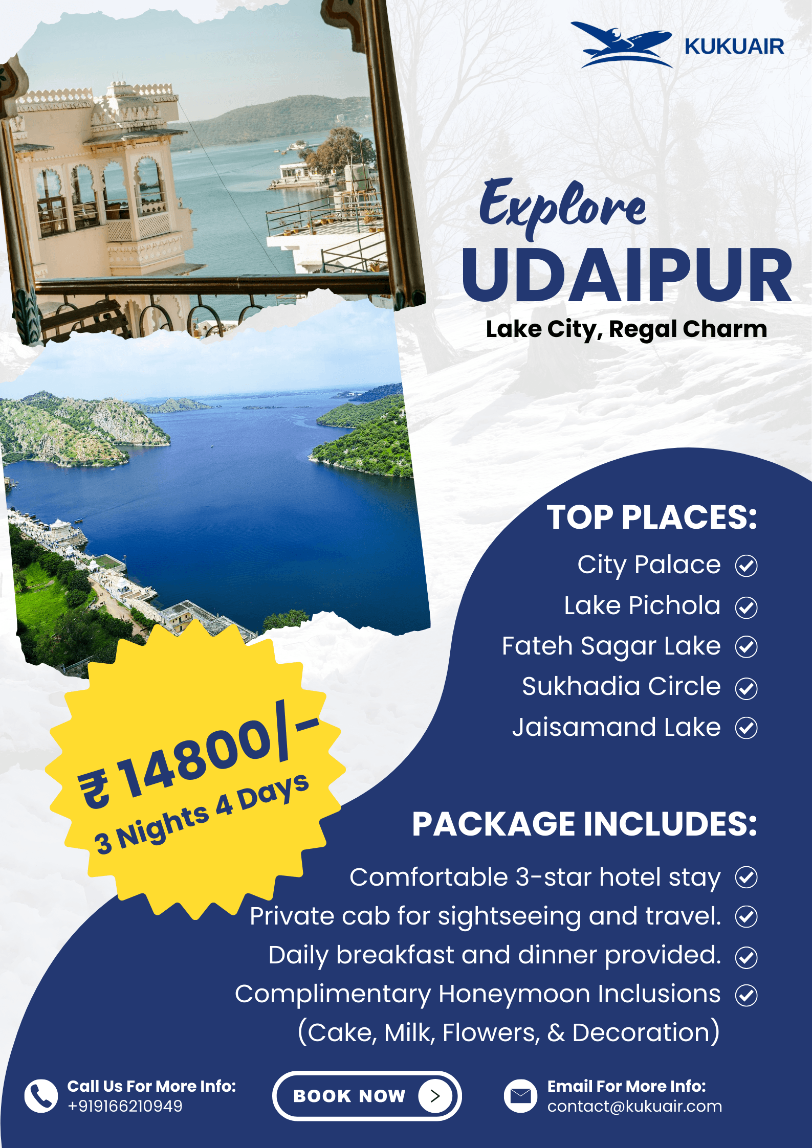 उदयपुर झीलों और महलों का शहर